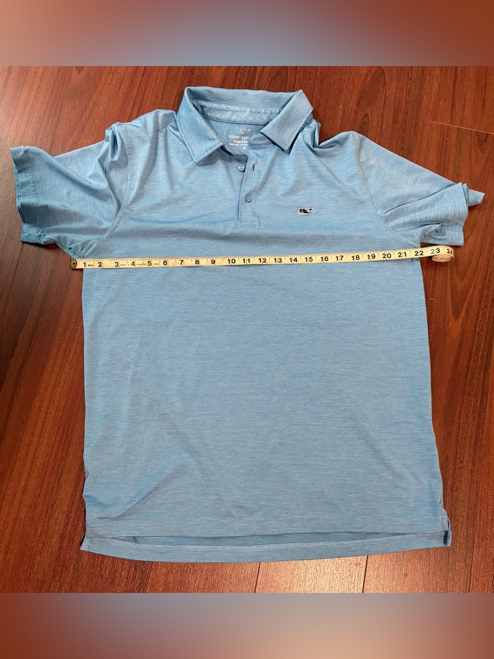 Men’s Vineyard Vines Sankaty Performance Polo Size Medium - Picture 7 of 8